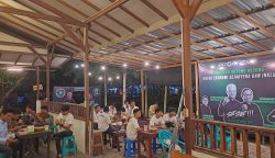 Progresif Kalteng Nobar Debat Capres ke-3 