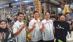 Progresif Kalteng Gelar Aksi Pasar, Serap Aspirasi UMKM dan Sampaikan Visi Misi Ekonomi Ideal Ganjar-Mahfud