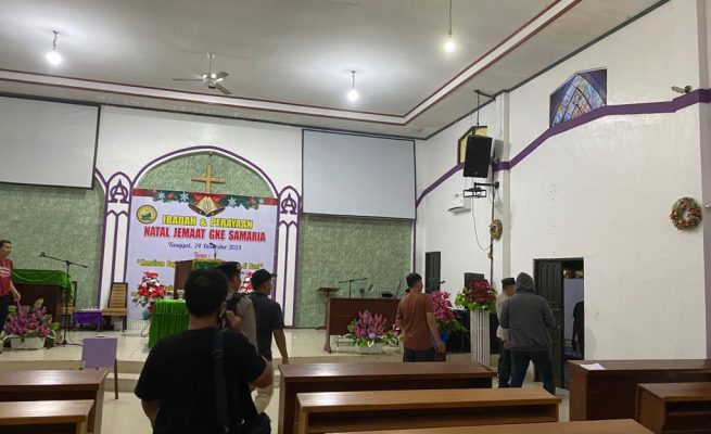 Gereja Samaria Dibobol Maling, LCD Proyektor dan Keyboard Raib