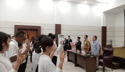 Panwascam Kurun Lantik 93 Pengawas TPS