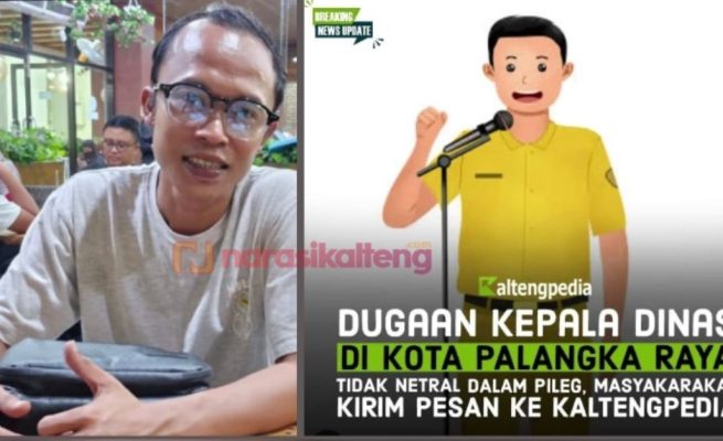 Oknum Kadis di Palangka Raya Diduga Tidak Netral Dalam Pemilu 2024