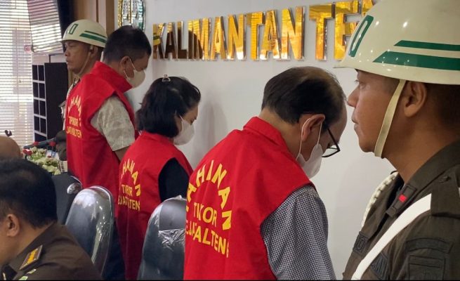 Kejati Kalteng Tahan 2 Kadis dan Bendahara Dinkes Barsel Terkait Dugaan Korupsi Dana BOK