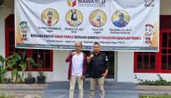 CEO Kaltengpedia Sampaikan Bukti Dugaan Oknum Kadis Tidak Netral ke Bawaslu