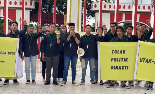 HMI Palangka Raya Tolak Politik Dinasti & Desak Presiden Netral Pada Pemilu 2024