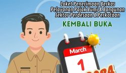 BPPRD Palangka Raya Buka Kembali Loket PBB P2 Mulai 1 Maret