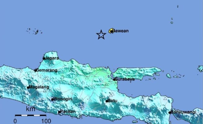 BMKG : Gempa Bumi Tektonik Kembali Terjadi di Laut Jawa, Tidak Berpotensi Tsunami