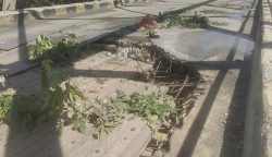 Jembatan Kurun Jebol Membahayakan Nyawa Pengendara 