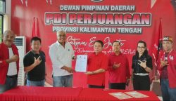 Wiyatno Resmi Mendaftar Bacalon Bupati Kapuas dari PDIP Kalteng 