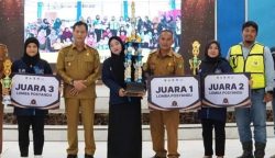 Pj Bupati Barito Utara Hadiri Acara Pama SMM Healthy Award 2024