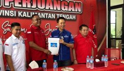 Nadalsyah Resmi Mendaftar Sebagai Bacalon Gubernur di DPD PDI Perjuangan Kalteng