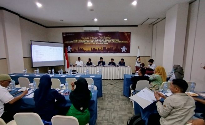Berikut Daftar Caleg Terpilih DPRD Palangka Raya 2024 Berdasarkan Hasil Rapat Pleno KPU