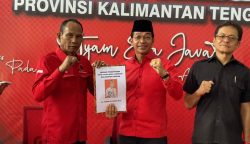 Perdie M Yoseph Mendaftar Bakal Calon Wakil Gubernur Kalteng 2024 di PDIP 
