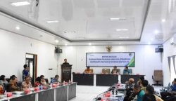 Pj Bupati Barut Buka Rapat Monitoring dan Evaluasi Pelaksanaan Jaminan Sosial Ketenagakerjaan 