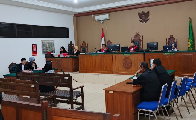 Mantan Kadishub dan Pengelola Parkir PPM Sampit Dituntut Lima Tahun Penjara