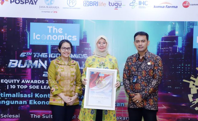 Berkontribusi Terhadap Pembangunan Ekonomi Berkelanjutan, Jasa Raharja Raih Penghargaan di 6 Tahun Anniversary Indonesia BUMN Awards 2024