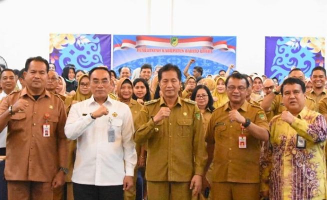 Gelar Entry Meeting Bersama BPK RI Perwakilan Kalteng, Pj Bupati Barut Harap BPK Beri Arahan