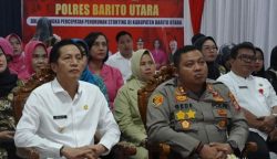 Polres Barut Gelar Gebyar Posyandu Presisi Percepatan Penurunan Stunting, Ini Harapan Pj Bupati 