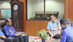 Terima Kunjungan PT PLN UP3 Kuala Kapuas, Ini yang Disampaikan Pj Bupati Barut