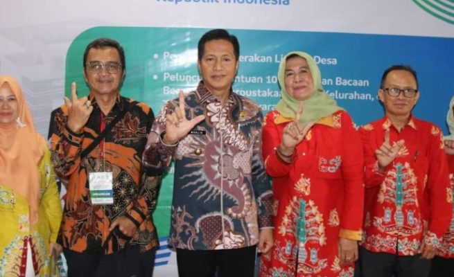 Terima Mobil Perpustakaan Keliling, Pj Bupati Harap Dapat Tumbuhkan Minat Baca Masyarakat