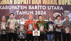 Hadiri Peluncuran Tahapan Pilkada 2024, Pj Bupati Barut Ajak Masyarakat Gunakan Hak Pilih