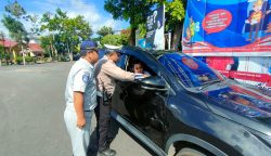 Jasa Raharja Kalteng Bersama Tim Pembina Samsat Gelar Operasi Gabungan di Kabupaten Seruyan