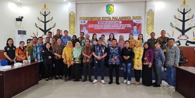 Pemko Palangka Raya Gelar Monev SP4N LAPOR untuk Tingkatkan Kualitas Pelayanan Publik