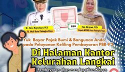 BPPRD Palangka Raya Buka Layanan Pembayaran PBB di Kelurahan Langkai