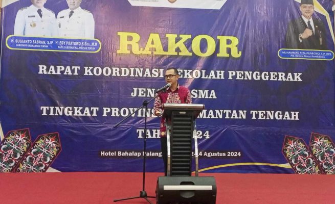 Disdik Kalteng Gelar Rakor Sekolah Penggerak Tingkat Provinsi 2024