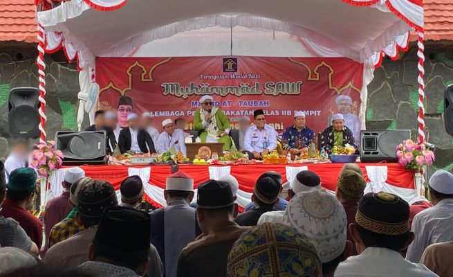Warga Binaan Lapas Sampit Rayakan Maulid Nabi Muhammad SAW 1446 H
