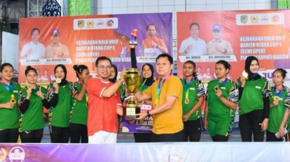 Turnamen Bola Voli Semi Open Piala Pj Bupati Cup I Tahun 2024 Resmi Ditutup
