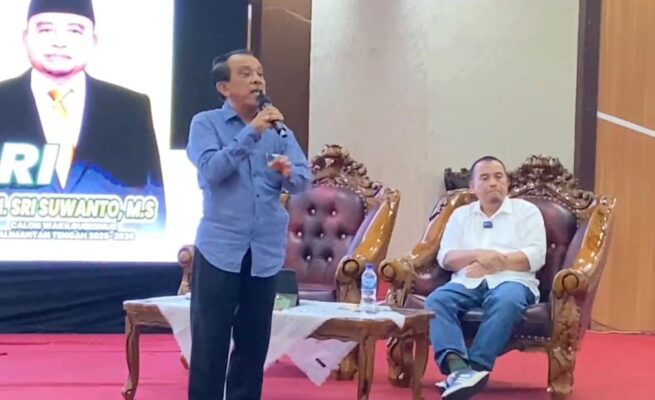 Abdul Razak-Sri Suwanto Hadiri Ruang Gagasan Mahasiswa UPR