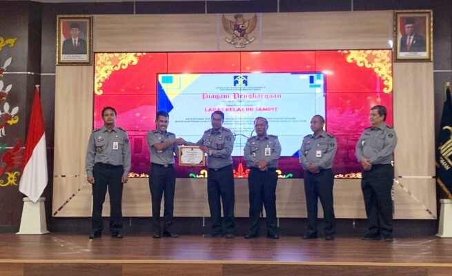 Lapas Sampit Raih Penghargaan Atas Kinerja Media Sosial Terbaik