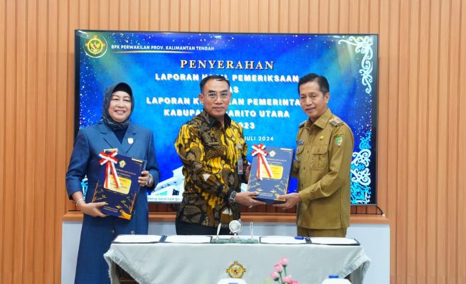 Pemkab Barito Utara Raih Opini WTP Ke-10