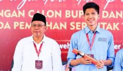 Pj Bupati Barito Utara Hadiri Rapat Pleno Terbuka Pengundian dan Penetapan Nomor Urut Paslon