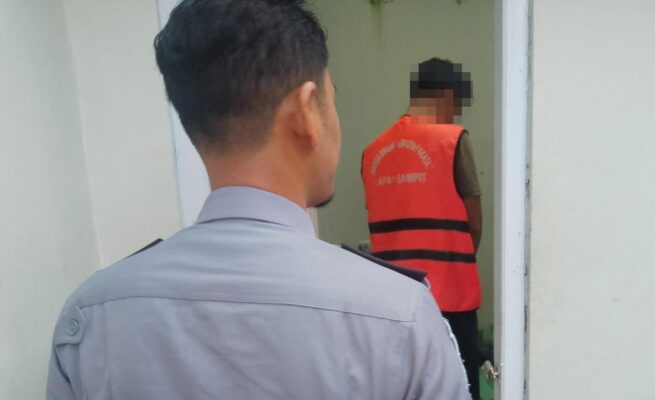 Cegah Narkoba, 6 Warga Binaan Lapas Sampit Jalani Tes Urine