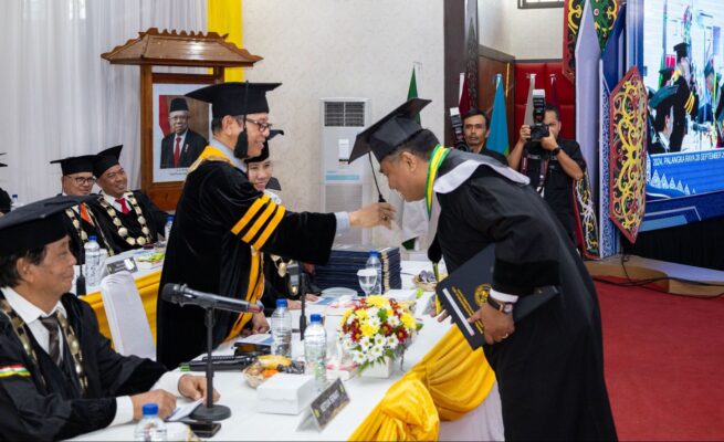 986 Lulusan Universitas Palangka Raya Resmi Diwisuda, Rektor Ingatkan Pentingnya Inovasi dan Adaptasi