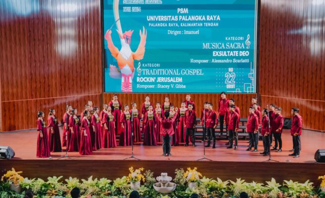 PSM UPR Raih Medali Perak di Pesparawi Mahasiswa Nasional XVIII di Kupang