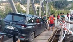 Jembatan Sei Kurun Rusak Parah, Warga Desak Pemerintah Lakukan Perbaikan