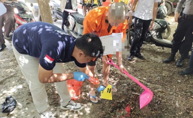 Satreskrim Polresta Palangka Raya Gelar Rekonstruksi Kasus Aborsi di Sebuah Wisma Jalan Yos Sudarso III