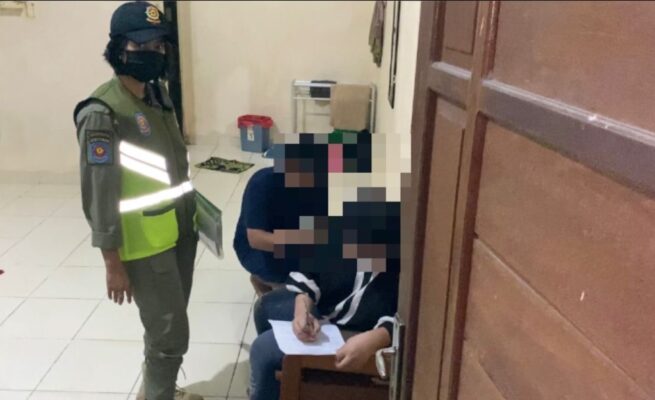 Lima Pasangan Bukan Suami Istri Terjaring Operasi Pengawasan Wisma di Palangka Raya