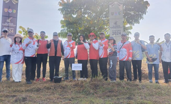 Peringati HSP ke-96, Pemko Palangka Raya Bersama Peserta IKBAB Kalteng Lakukan Penanaman Pohon untuk Pelestarian Alam