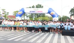 7.000 Peserta Ramaikan Disdik Fun Run 5K Kalteng Berkah