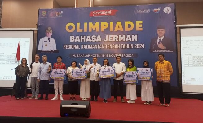 Sukses Digelar, Olimpiade Bahasa Jerman Kalteng Dorong Siswa Menguasai Era Global