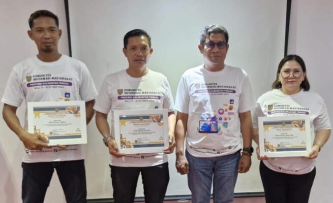 Diskominfo Palangka Raya Raih Dua Penghargaan dari Diskominfosantik Kalteng