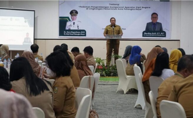 BKPSDM Palangka Raya Sosialisasikan Pengembangan Kompetensi ASN