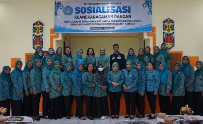 TP PKK Kecamatan Jekan Raya Wakili Palangka Raya Ikut Lomba Masak Serba Ikan di Tingkat Provinsi Kalteng