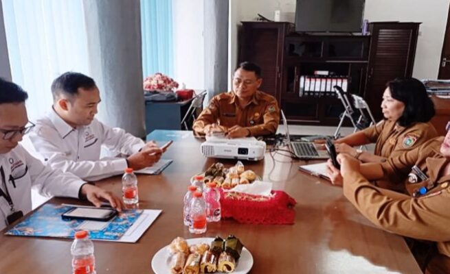 Terima Kunjungan Ombudsman, DPMPTSP Kalteng Siap Tingkatkan Kualitas Pelayanan Publik