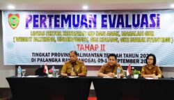 Evaluasi Lintas Sektor Kesehatan, Dinkes Kalteng Optimalkan Penurunan Stunting dan Masalah Gizi