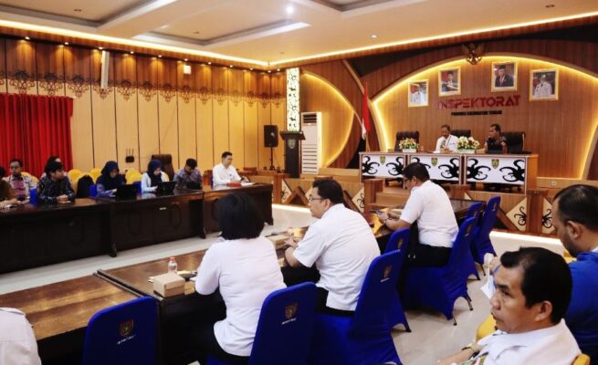 Pengawasan Akuntabilitas Dana Daerah Dimulai, Inspektorat Kalteng Gelar Entry Meeting