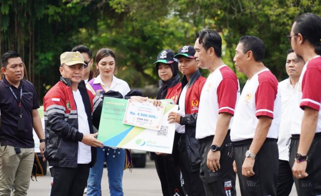 Gubernur Lepas Kontingen Kalteng untuk PON XXI di Aceh dan Sumut, Targetkan Prestasi Terbaik